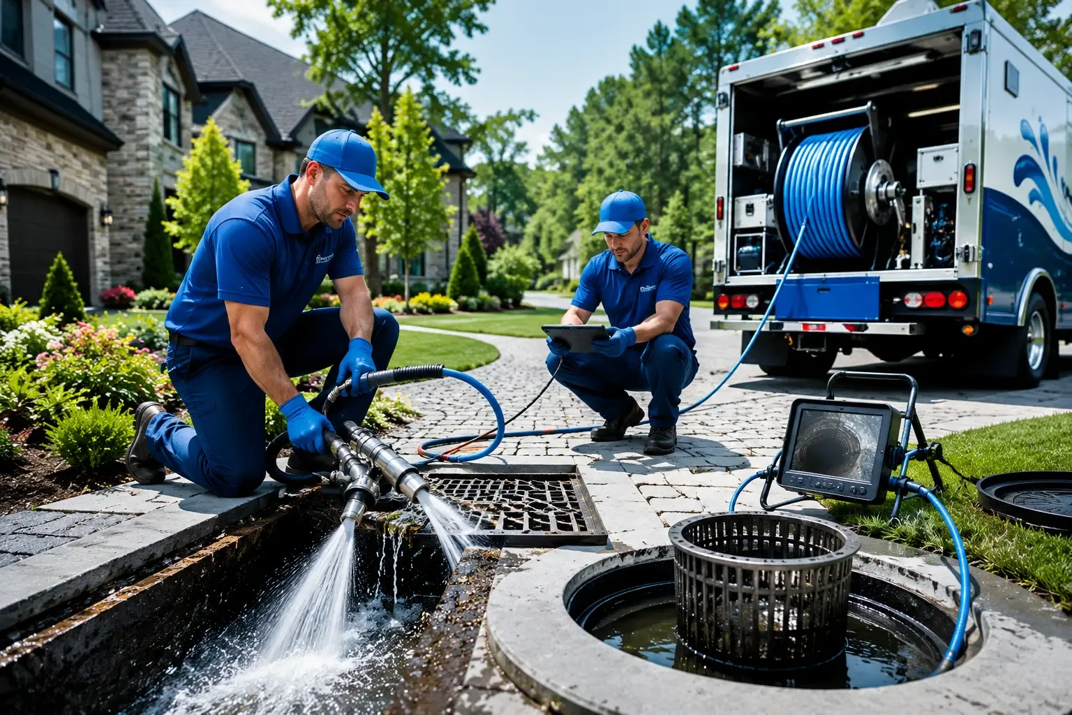 Local outdoor drain cleaning professionals in Saint Francis, WI
