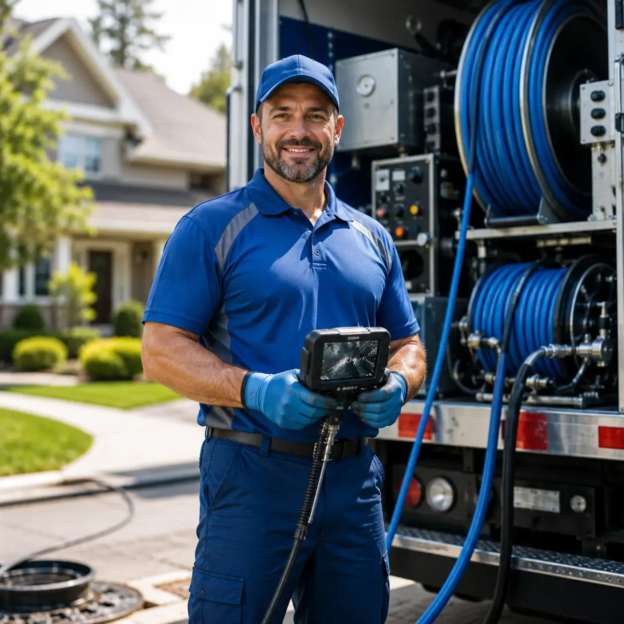 Local outdoor drain cleaning specialists in Saint Francis, WI